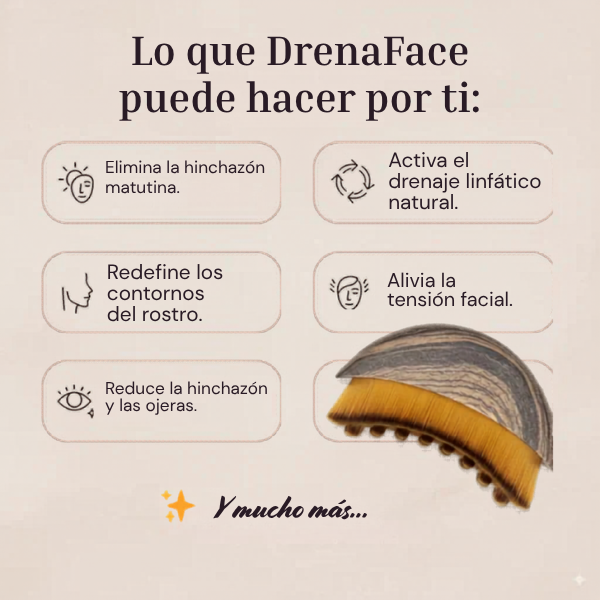 DrenaFace – Lymphatic Drainage Facial Brush