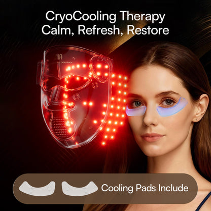 4D Wireless Dual NIR LED Facial Mask