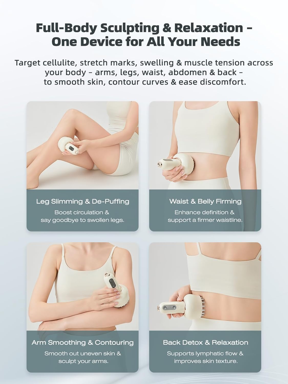 Lymphatic Drainage & Anti-Cellulite Body Massager