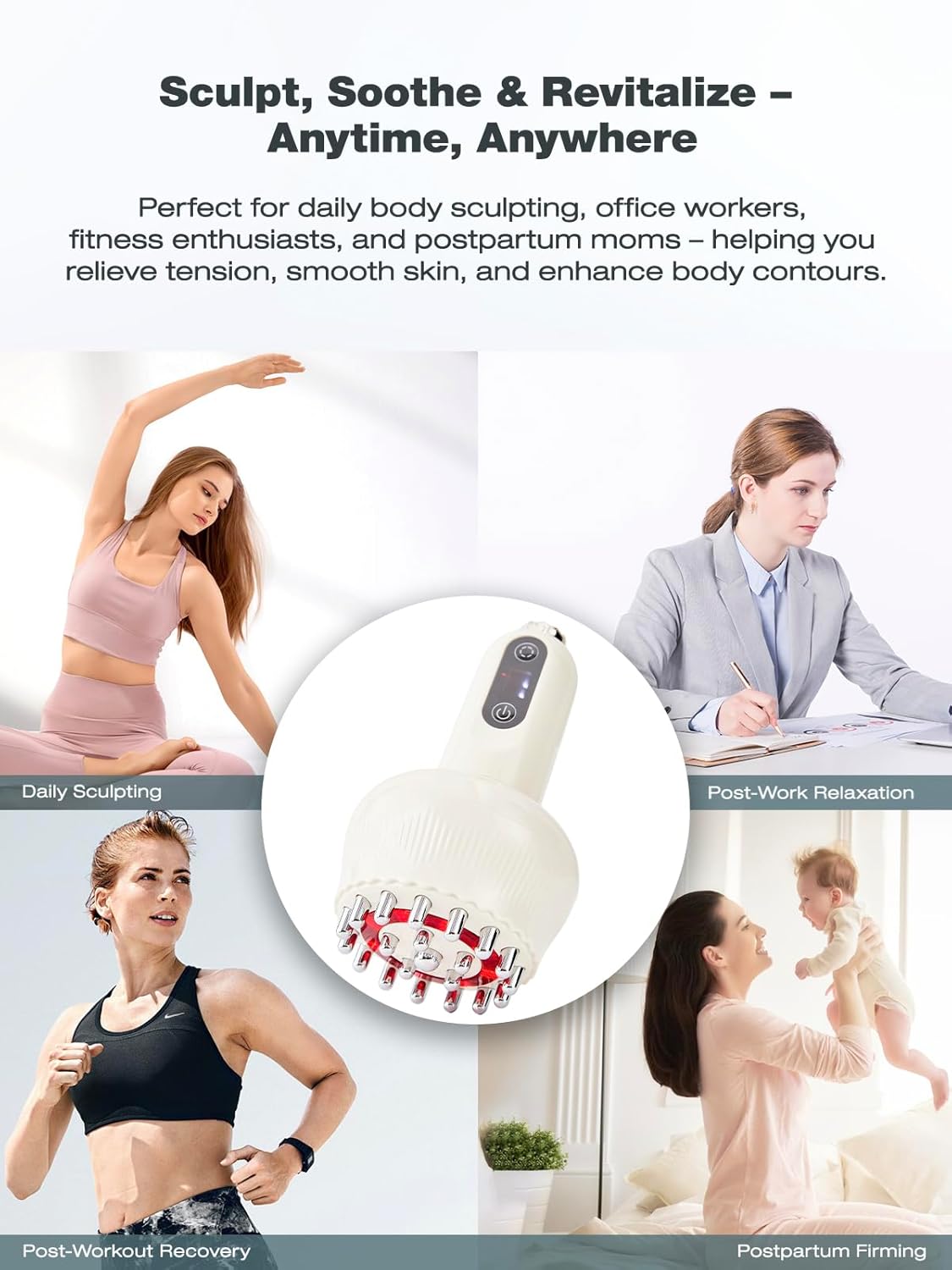 Lymphatic Drainage & Anti-Cellulite Body Massager