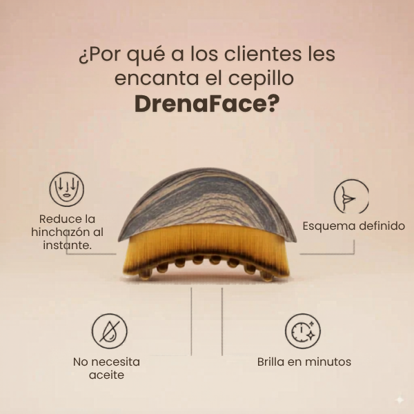 DrenaFace – Lymphatic Drainage Facial Brush