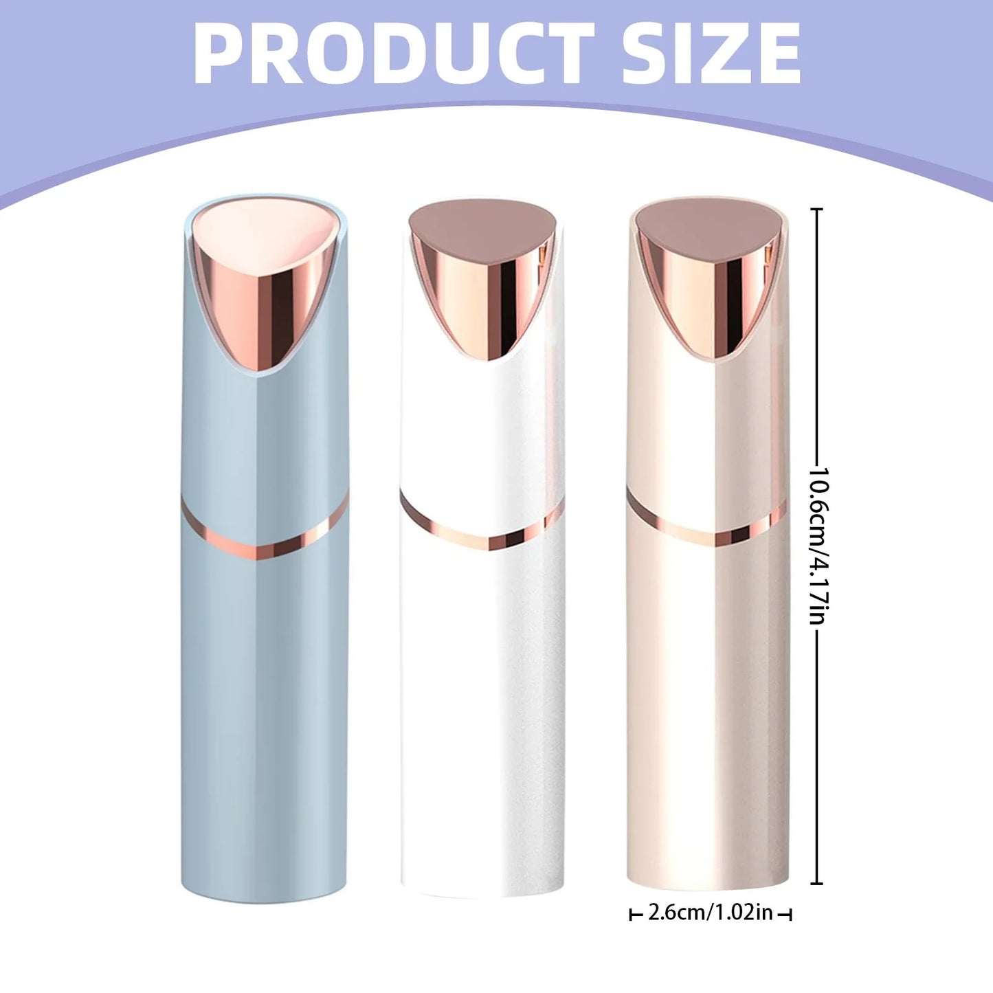 Rechargeable Facial Hair Remover for Women
