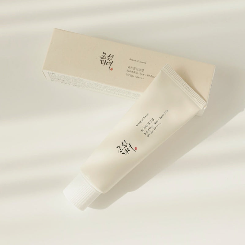 Rice & Probiotics Soothing Sunscreen SPF50+